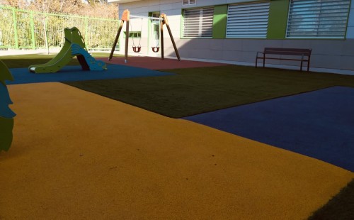 Colegio Atades Zaragoza Césped Artificial