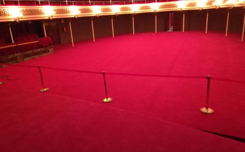 TEATRO PRINCIPAL: ¿dónde están las butacas?